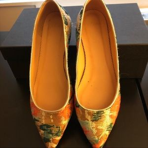 J Crew Multi-color Flats